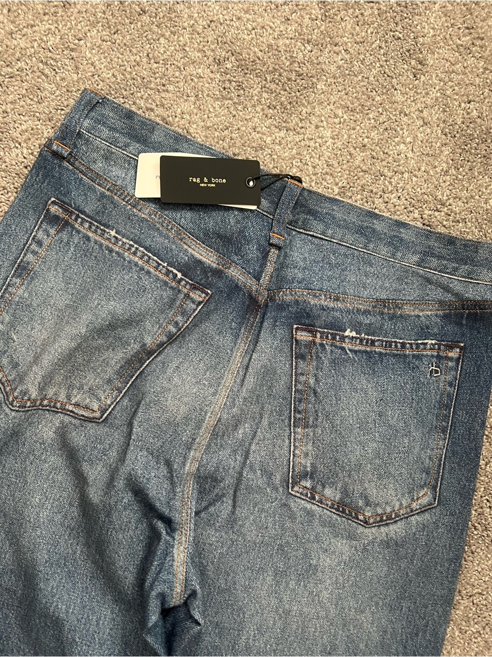 Rag & Bone Miramar shea high rise ankle relaxed straight pants NWT - Picture 5 of 5